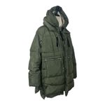 Avec Les Filles  Winter Coat Puffer Zip Pockets Olive Green Women’s Size Medium Photo 2