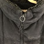 L.L.Bean Womens Long Parka Coat Puffer Full Zip Goose Down Insulation Black M Photo 2