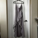 House Of CB 'Alexandria' Grey Floaty Maxi Dress NWOT Size S Photo 1
