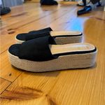 Lulus O'ahu 2 Black Suede Espadrille Flatforms - Size 8.5 Photo 4
