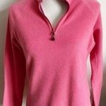 Vineyard Vines • Pink Fleece Quarter Zip Pullover Photo 0