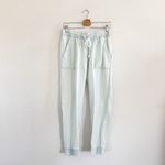 Soft Surroundings Chambray Jogger Drawstring Pants Size S Photo 2