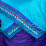 Reversible color, black purple and turquoise western 8 Jacket Size M Purple Teal Size M Photo 11
