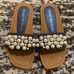 Stuart Weitzman  Goldie Imitation Pearl Slide Photo 0