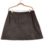 Michael Kors Chocolate Brown A Line Skirt Size 10 Photo 4