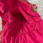 Just Me  Floral Quarter Sleeve Dress Size Medium NWT Photo 5