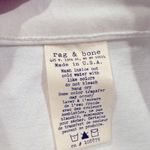 Rag and Bone DRE BLACK STRIPE OFF-WHITE STRETCH DENIM JEANS 30 Photo 5