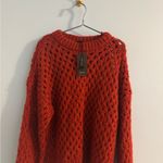 NWT reserved orange holy sweater size M wool blend Size M Photo 1
