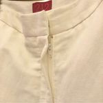 212 Collection Linen Blend Trouser Straight Wide Leg Pants White 10 Photo 4