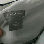 Ann Taylor NWOT  navy and blue, wide strap tank with front ruching; size 14 Photo 4