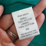 Love the Label Celine Sequin High Slit Midi Skirt Teal Size‎ XS Green Photo 5