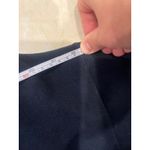 Cotton supply co vintage navy long sleeved fleece elbow patch Size M Photo 5