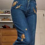 Urban Outfitters Vintage Embroidered Mom Jeans Photo 0