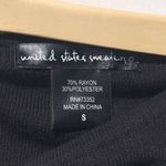 United States Sweaters Black Tunic Sweater Pockets Photo 5