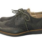 Cole Haan  Lunargrand Wingtip Stormcloud Grey Wool Formal Dress Shoes Women’s 9.5 Photo 0