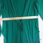 Eloquii New!  Tie Front Knit Jumpsuit green,‎ plus size 20 Photo 11