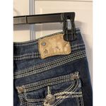 Silver Jeans Silver Suki Surplus Low Rise Denim Capri Jeans Women’s Size 27 W Thick Stitch Photo 2