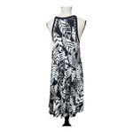 Old Navy  Black Floral Dress Size L Photo 1