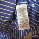 J.Crew NWT Blue & White Striped 100% Cotton Button-Up Shirt Size S Photo 3