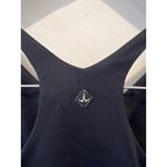prAna  Sabin Chakara Black Tank Top Shelf Bra Medium Yoga‎ Pilates EUC Photo 3