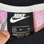 Nike  Floral Breathable Gym Athletic Activewear Shirt Size Med EUC #2590 Photo 2