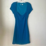 Princess Polly Nolan Blue Short Sleeve Open Back Mini Dress 10 Photo 6