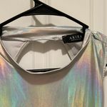 Akira Dress METALLIC HOLOGRAPHIC BACKLESS BODYCON Photo 2