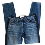 McGuire Denim Anthropologie Vintage Slim Tuxedo Stripe Stretch Jeans Size 27 Photo 5