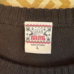 Well Worn  Black and Pink Festive Sweater Photo 2
