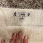 Iris Fuzzy White Tube Top Photo 1