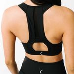 Zyia Active Medium Support Racerback Sports Bra | Size M Black Photo 4