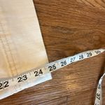 H&M cream high rise wide leg crop flat front jeans 4 Photo 7