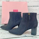 Kate Spade ‎ New York Women's Pointed Toe Black Glitter Heeled Booties [Size 9 B] Photo 0