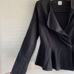 CAbi  Black Ruffle Blazer Photo 1