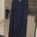 💕LUNYA💕 Cool Romper ~ Navy Blue Large L NWOT Photo 0