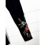 Johnny Was  Los Angeles Women's Embroidered Floral Adara Leggings Black Small Photo 2