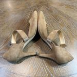 Paul Green  Desire D'Orsay Pumps Suede Heel Tan US Size‎ 9 Photo 6