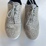Cole Haan  Grand Tour Oxford Sneakers Gray Suede Lace Up Shoes Womens Size 6.5 B‎ Photo 2