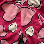 LuLaRoe  Soft Buttery Leggings Pink Hearts Valentines One Size EUC #0689 Photo 2