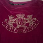 Juicy Couture Fuchsia Velour Top Photo 3