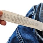 Ymi Dream Barrel Fit Baggy Ankle Jeans Distressed Medium Blue Denim Size 25 Photo 5