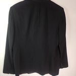 Talbots  14 Black Wool Dress Blazer Plus Funeral Photo 1