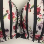 Victoria's Secret Victoria’s Secret 34D Very Sexy Push Up Stripes Roses Studs Photo 2