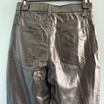 Abercrombie & Fitch The 90’s Straight Ultra High Rise Vegan Leather Pants Photo 5