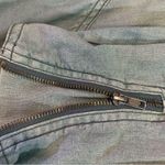 Free People  Linen Blend Snap Front Moto Jacket Photo 9