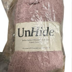 UnHide Pink And Gray Softie Socks (2) NWT Photo 0