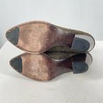 Frye  Renee Seam Suede Short Boot in Brown Size 10 Photo 8