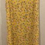 Philosophy Floral Print Sleeveless Yellow Maxi Dress Photo 0