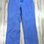 Women's Size 26 Blue Light Denim Straight Leg Cowboy Jeans Photo 0