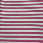 Talbots Petite Women's Square Neck Pink/White Striped Sz SP Photo 1